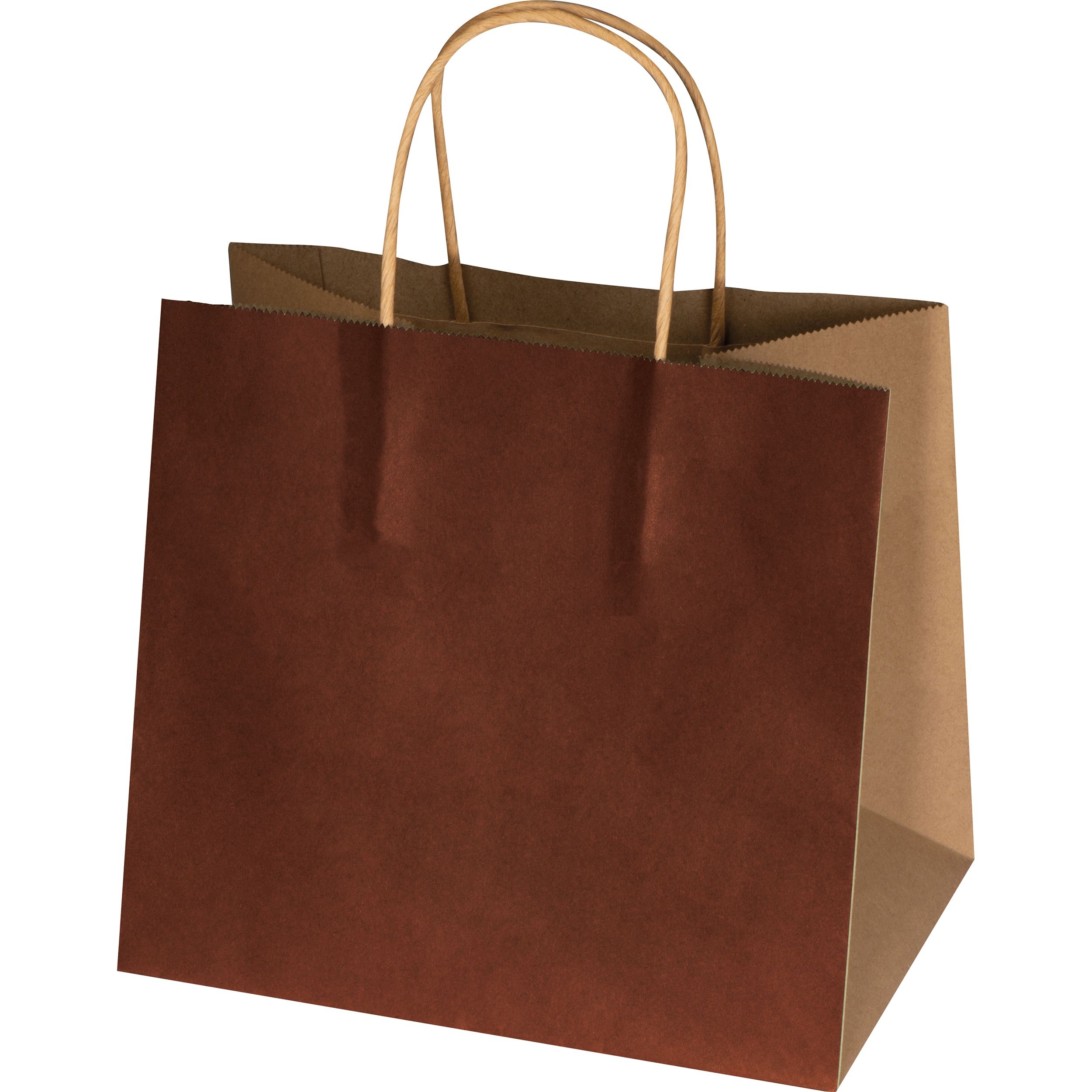 MA61818-01Recycelte Papiertasche klein_ braun