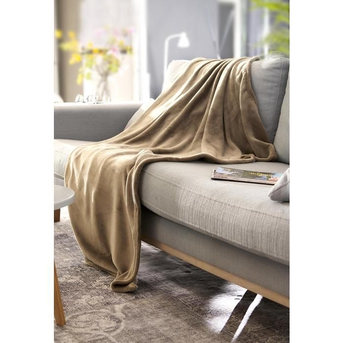 GI965859-08Decke aus Flanellvlies _280 gr_m²_ Sean_ rot