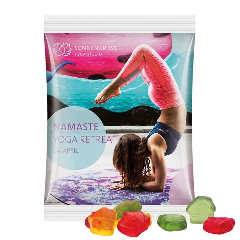 JG10064-11Maxituete 50 g Trolli Fruchtgummi Standardformen_ Haus_ weisse Folie