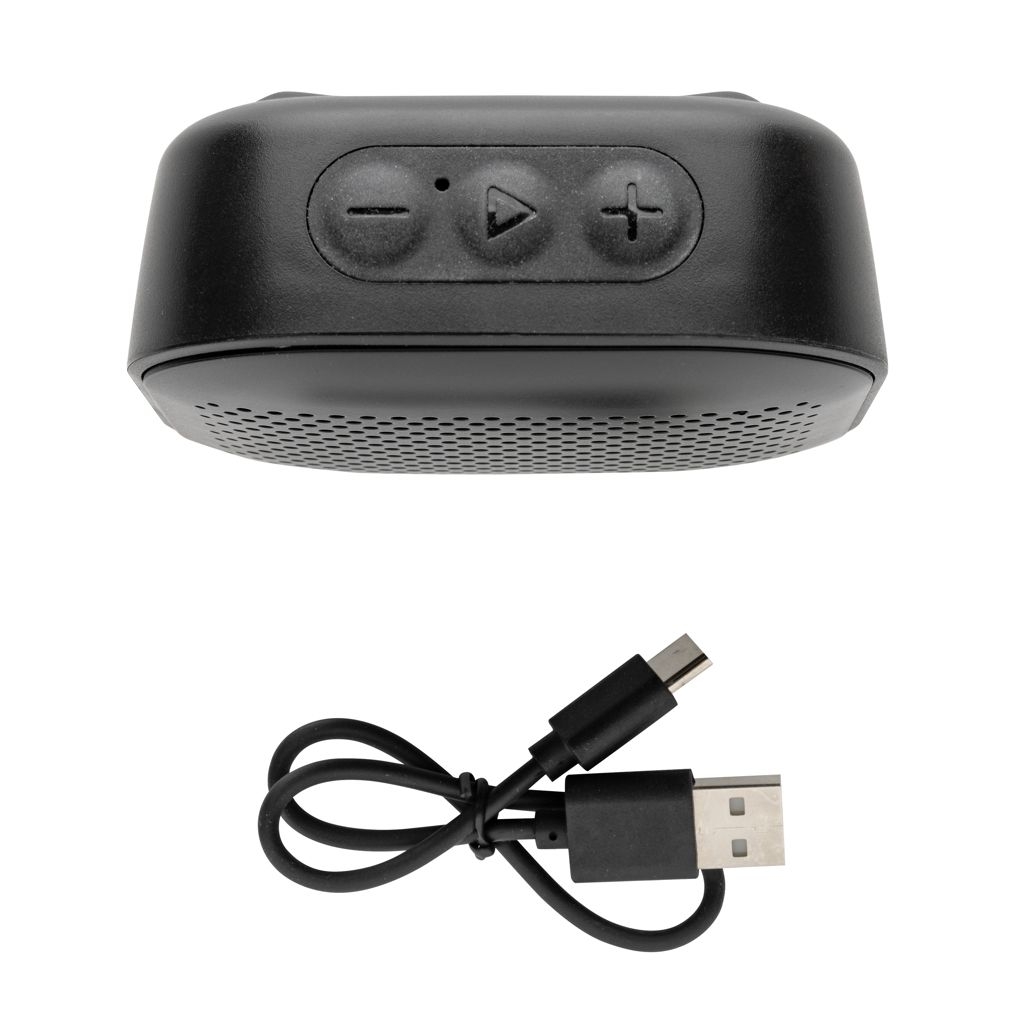 XDP329.97-1Soundbox 3W Lautsprecher aus RCS recyceltem Kunststoff_ schwarz