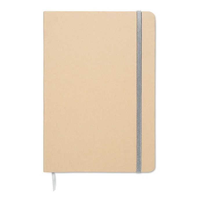 MO2580-14Route DIN A5 Notizbuch fuer Gravur_ silber