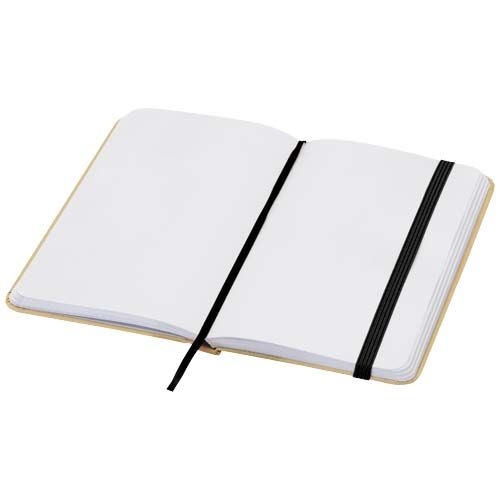 PF106022-5Reed A6 Hardcover Notizbuch_ blanko_ aus recyceltem Material_ schwarz