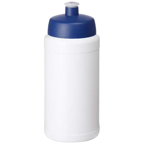 PF210288-8Baseline Rise 500 ml Sportflasche_ weiss_blau