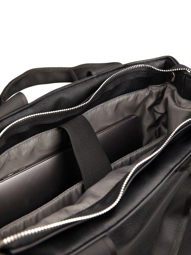 XDV7030-01VINGA Bermond Rucksack aus RCS recyceltem PU_ schwarz