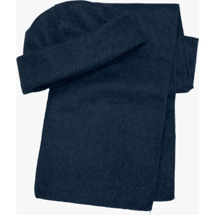 GI1745-05Winter-Set aus Polyester-Fleece Russo_ Blau