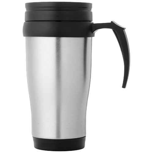 PF100296-6Sanibel 400 ml Isolierbecher_ silber_schwarz