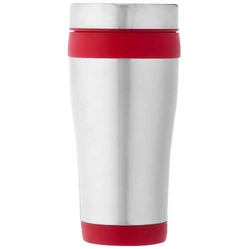 PF100310-3Elwood 410 ml Isolierbecher_ silber_rot