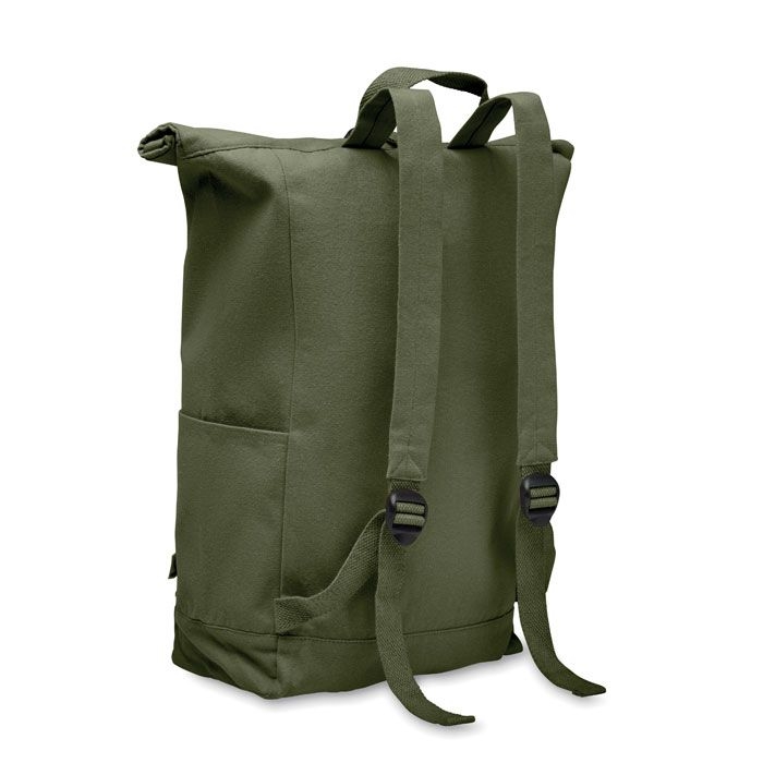 MO2552-49Kamet Rolltop-Rucksack 390 g_m²_ armeegruen
