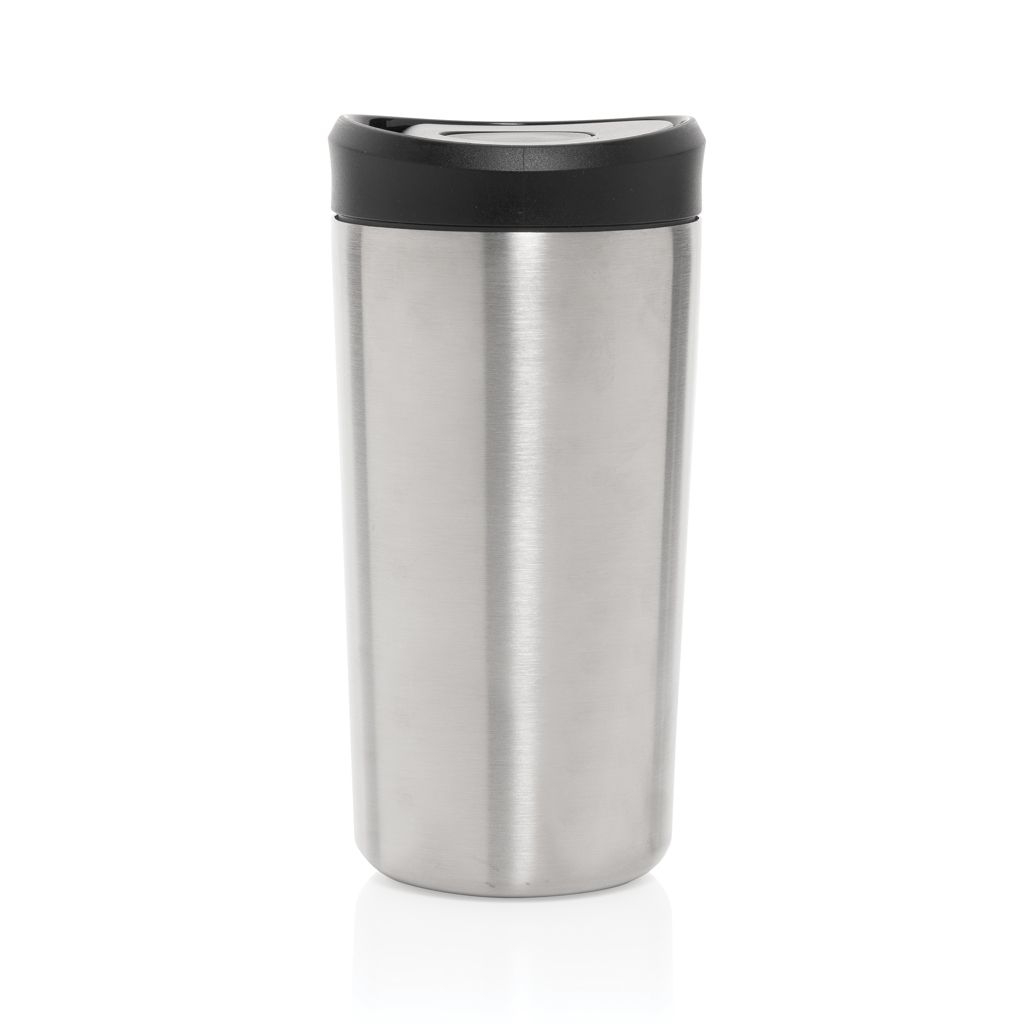 XDP438_10-02Avira Alix Klickbecher aus RCS rec. Stahl 400ml_ silber