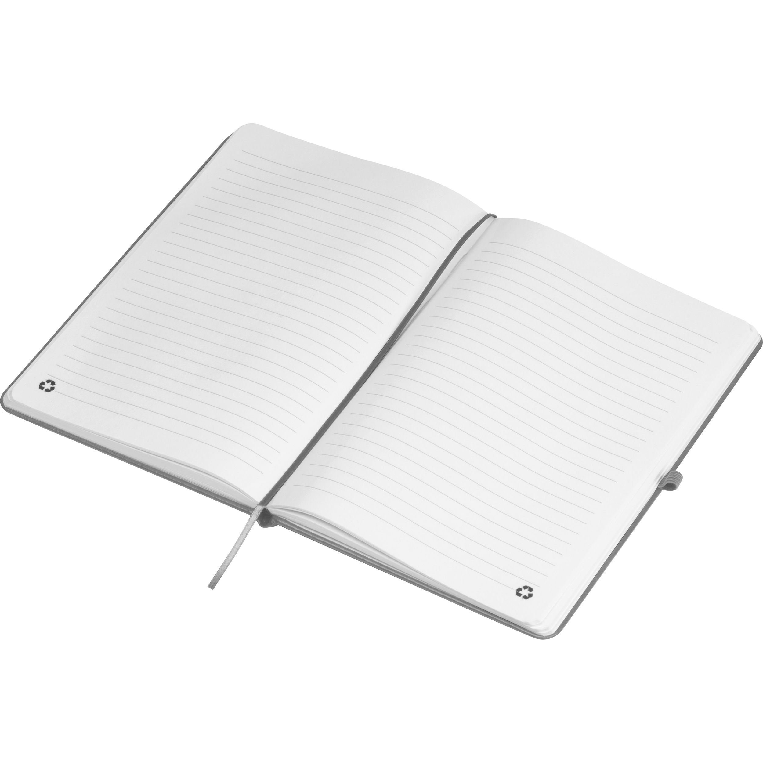 MA23748-07A5 Notizbuch _ silbergrau