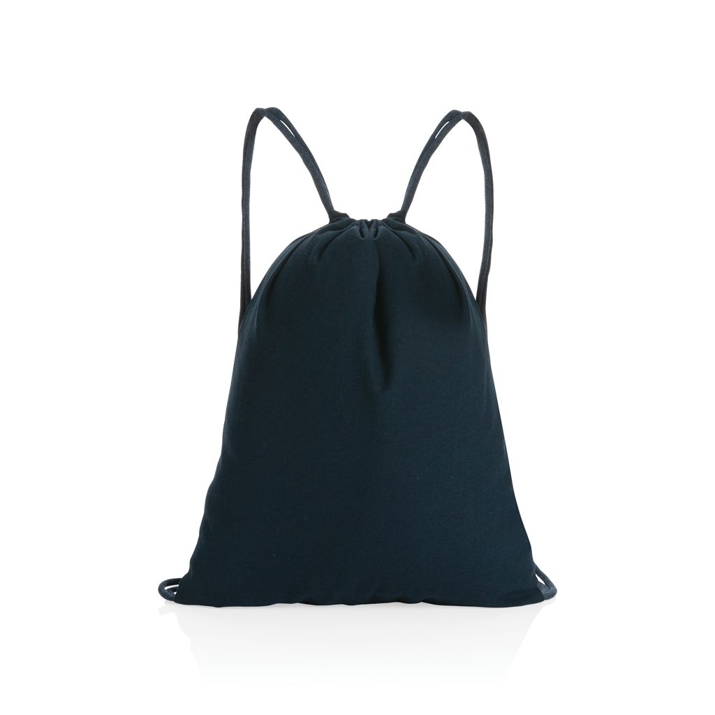 XDP762.63-9Impact AWARE™ recycelter Baumwoll-Sportbeutel 145gr_ navy blau