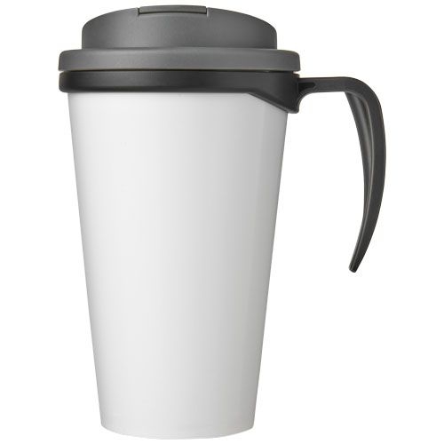 PF210420-5Brite-Ameriano® Grande 350 ml Isolierbecher mit auslaufsicherem Schraubverschluss_ schwarz_grau
