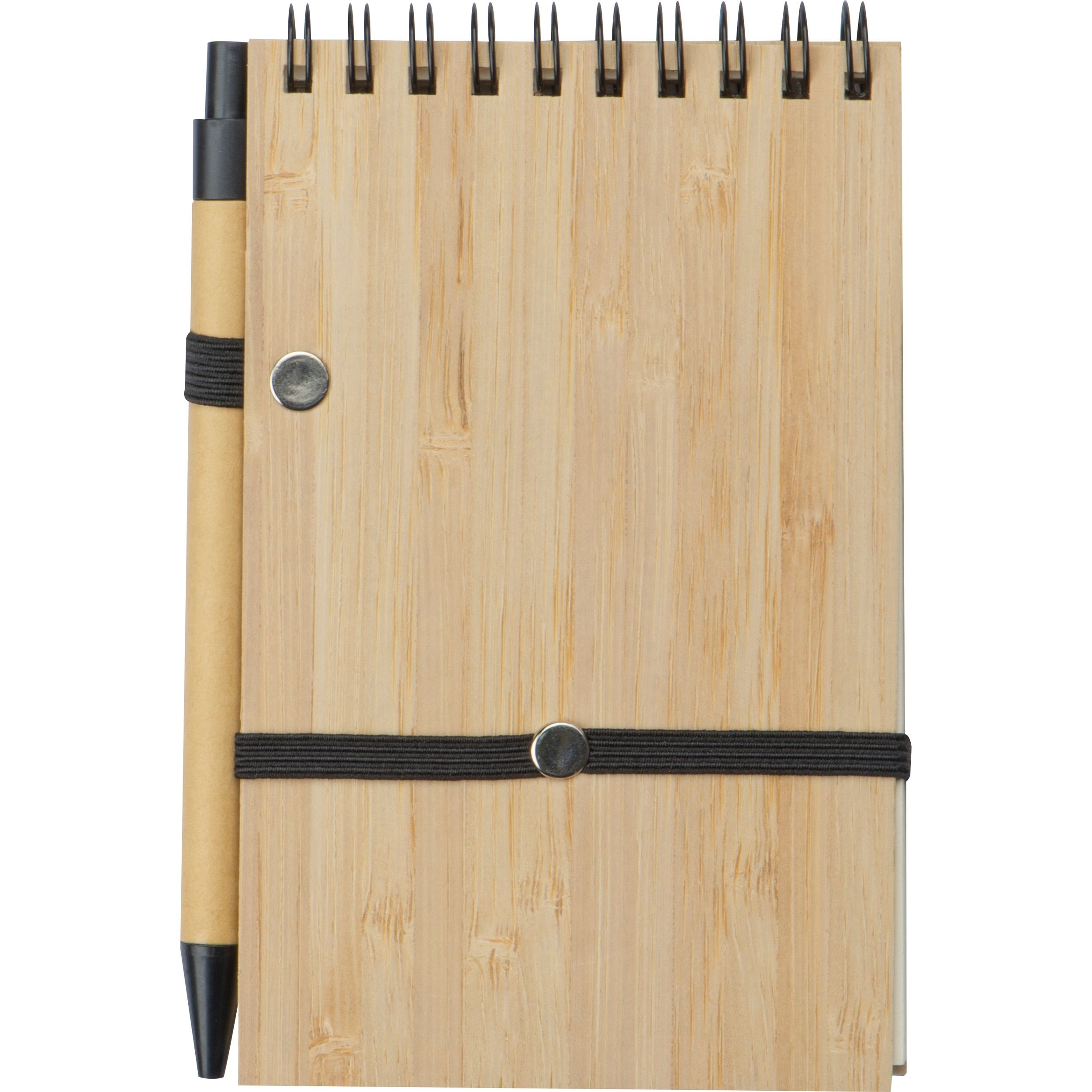 MA23218-13Notizbuch mit Bambuscover_ beige