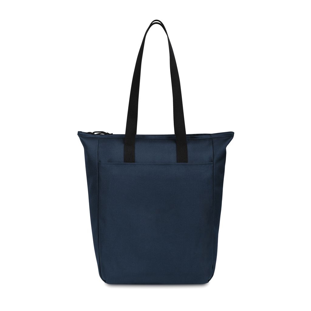 XD100804-410Renew AWARE™ rPET Tragetasche mit Reissverschluss_ navy blau