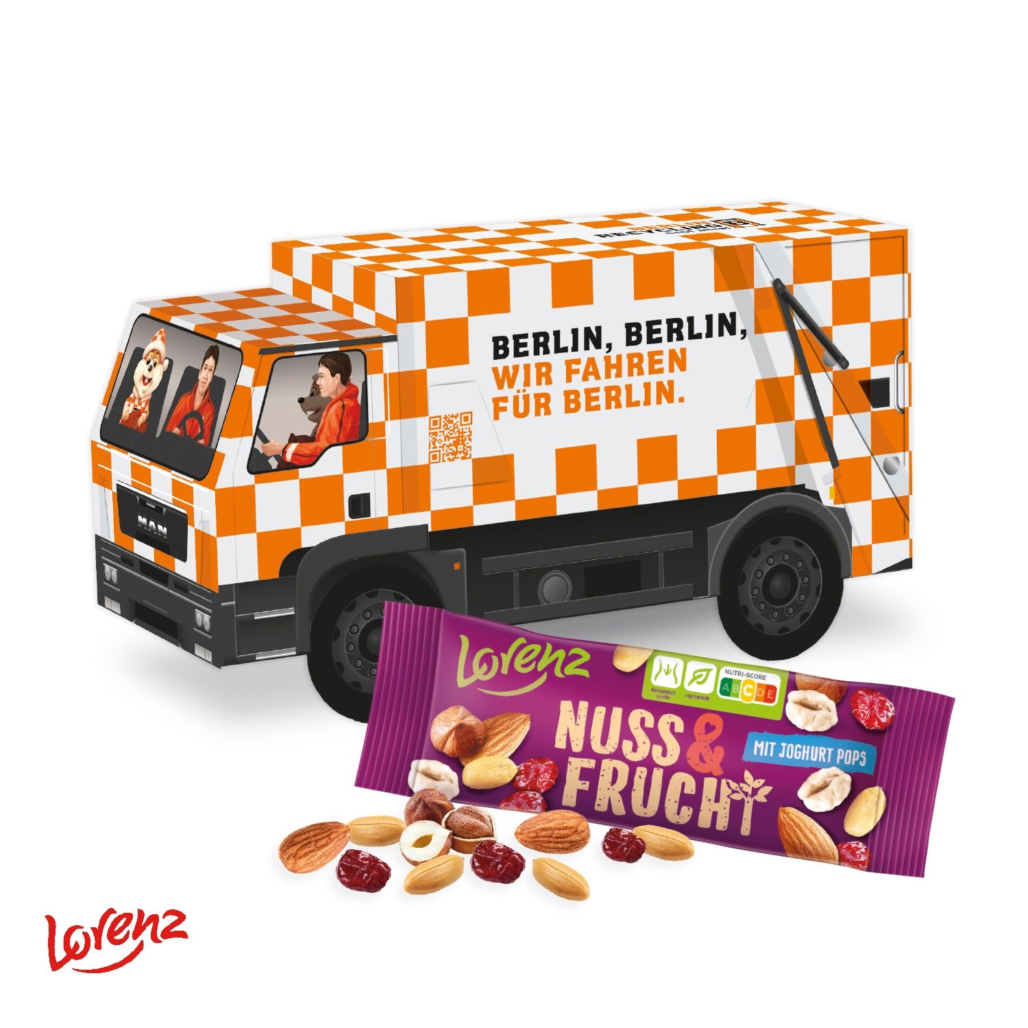 CD916813D Praesent LKW mit Lorenz Nuss _ Frucht