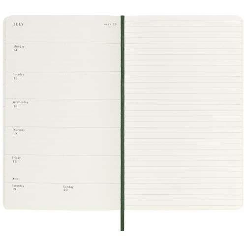 PF107938-3Moleskine Softcover 12 Monate Wochenkalender L_ myrtengruen