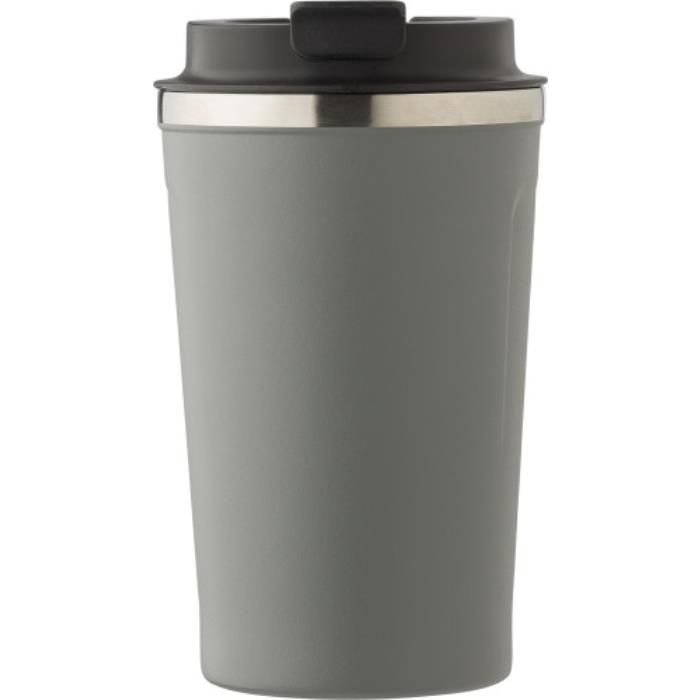 GI668115-03Doppelwandiger Becher aus Edelstahl Sofia_ Grau GI668115-03Doppelwandiger Becher aus Edelstahl Sofia_ Grau
