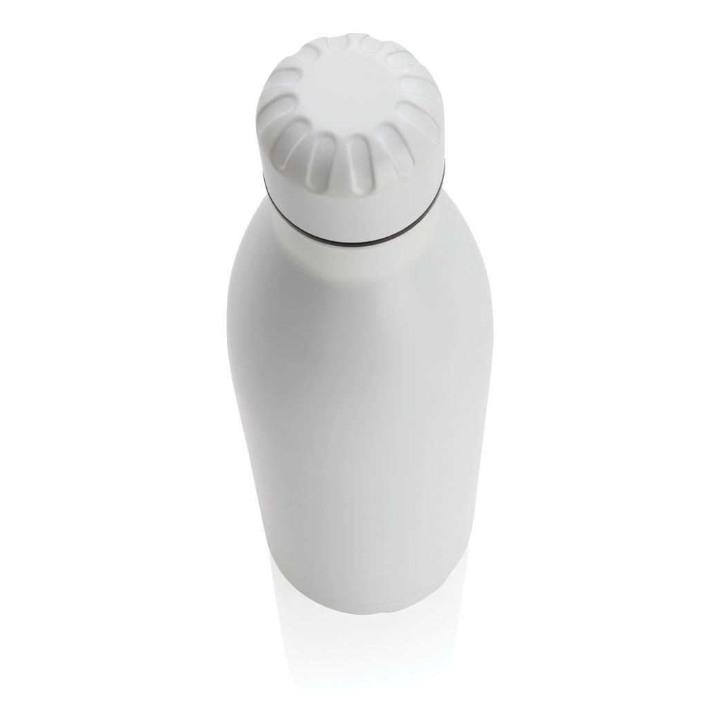 XDP436.93-3Solid Color Vakuum Stainless-Steel Flasche 750ml_ weiss