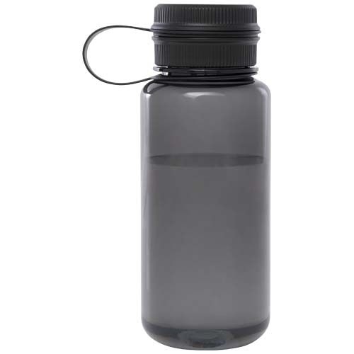 PF100837-6Ryder 900 ml RCS-zertifizierte RPET-Sportflasche mit Multifunktionsdeckel _ schwarz