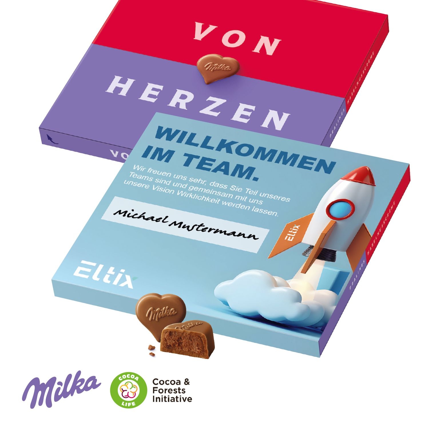 CD91319Milka _Von Herzen_