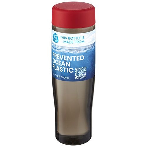 PF210450-3H2O Active® Eco Tempo 700 ml Wasserflasche mit Drehdeckel_ rot_kohle