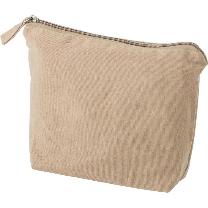 GI1039472-01Kosmetiktasche aus recycelter Baumwolle _180 g_m²_ Cressida_ schwarz