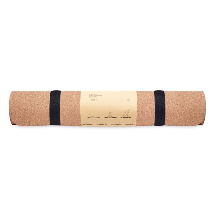 MO6267-13Savasana Yoga Matte Kork_ Beige