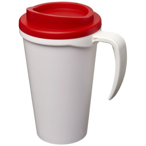 PF210004-4Americano® Grande 350 ml Isolierbecher_ weiss_rot PF210004-4Americano® Grande 350 ml Isolierbecher_ weiss_rot