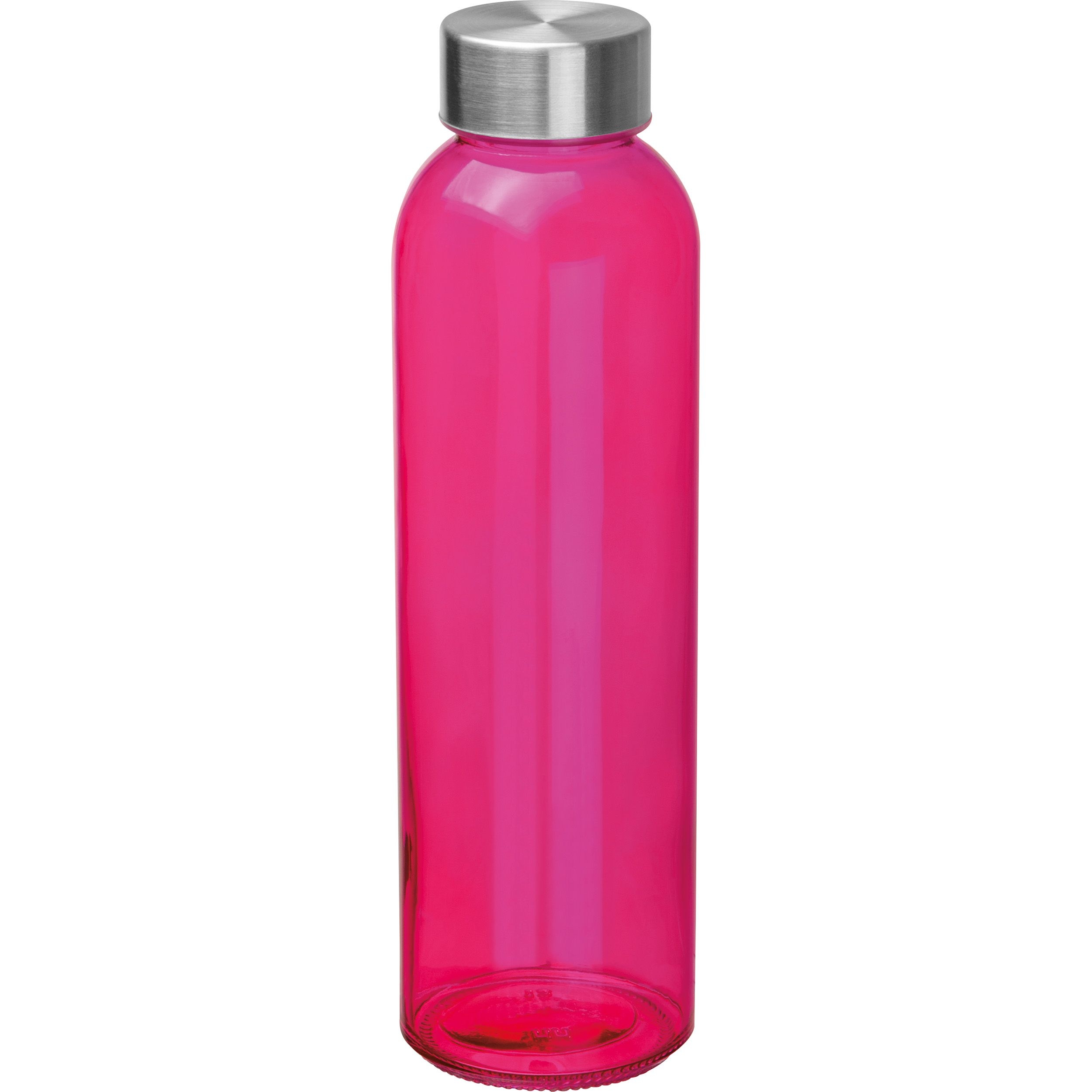 MA61394-11Trinkflasche aus Glas_ 500ml_ pink MA61394-11Trinkflasche aus Glas_ 500ml_ pink