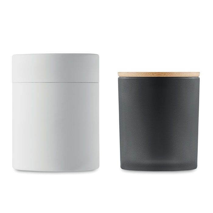 MO6621-03Keops Large Kerze im Glas 280 g_ schwarz