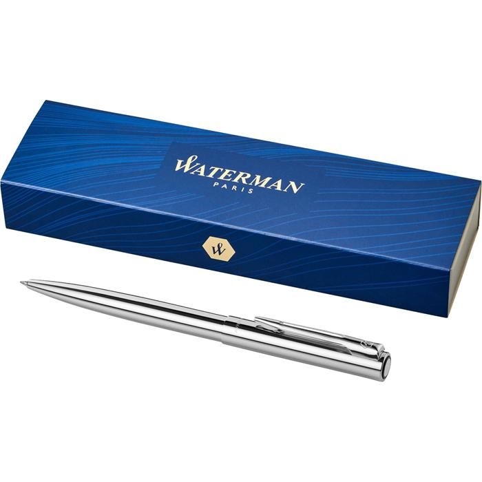 GI37597-32Waterman Graduate Kugelschreiber_ silber
