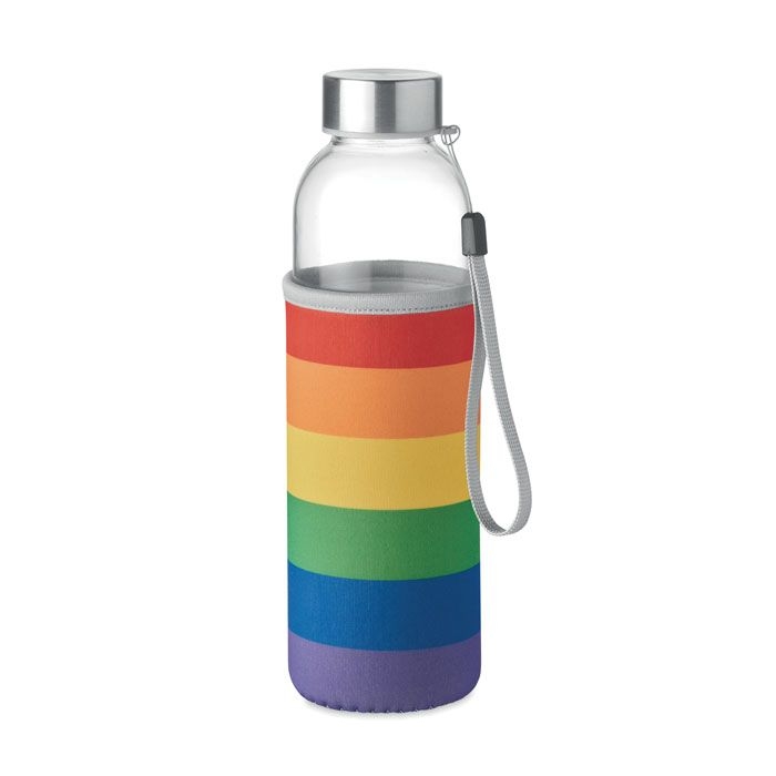 MO9358-99Utah Glass Trinkflasche Glas 500 ml_ bunt