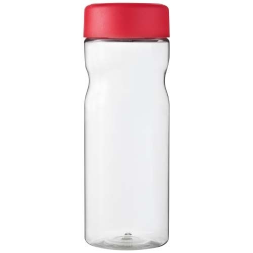 PF210435-17H2O Active® Eco Base 650 ml Sportflasche mit Drehdeckel_ transparent_rot