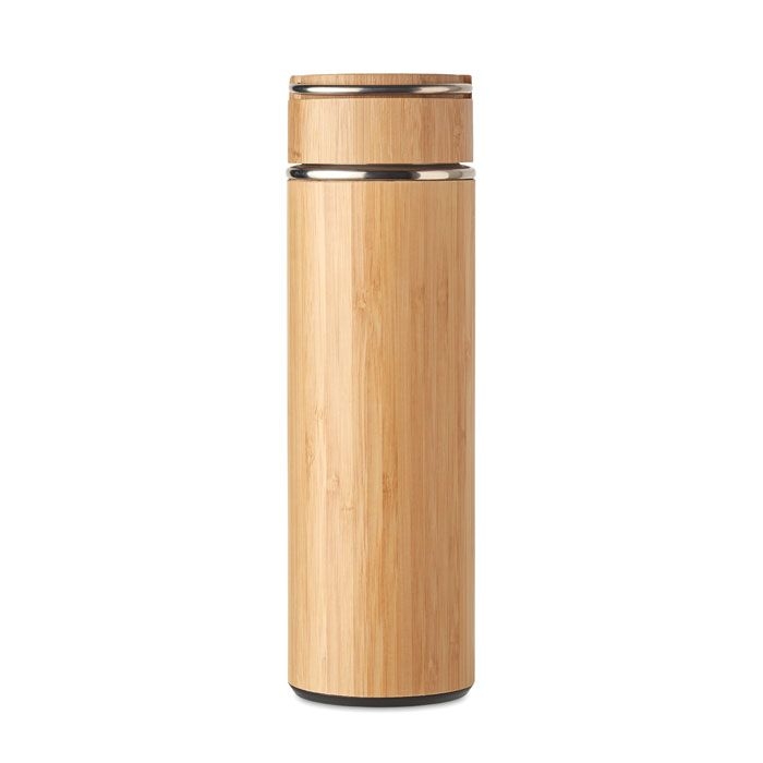 MO6272-40Tampere Isolierflasche 400ml_ Holz