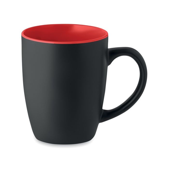 MO6840-05Lim Kaffeebecher_ matt 290 ml_ rot