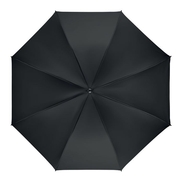 MO6175-03Grusa Regenschirm mit ABS Griff_ Schwarz