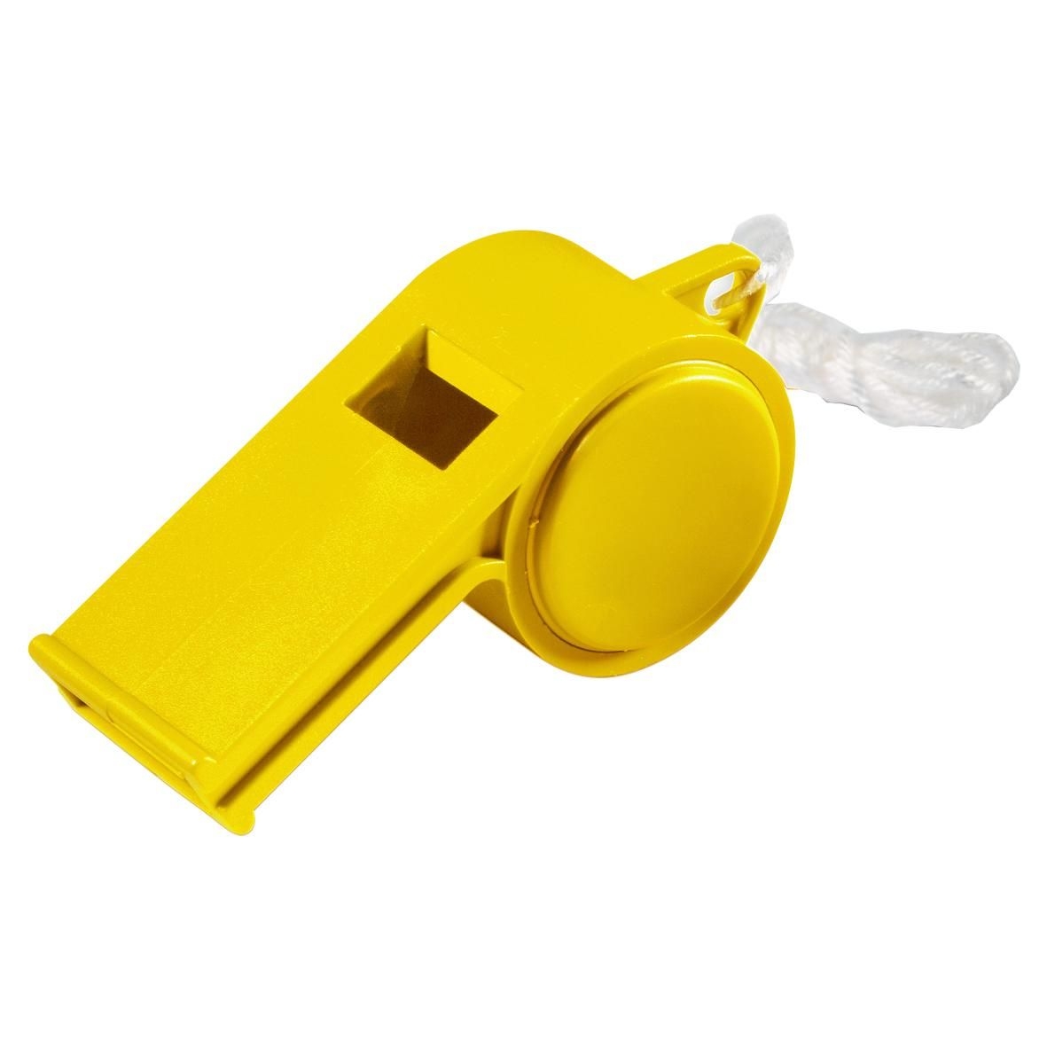 EL03637-4Trillerpfeife _Sport_ mit Kordel_ uni-colour_ standard-gelb