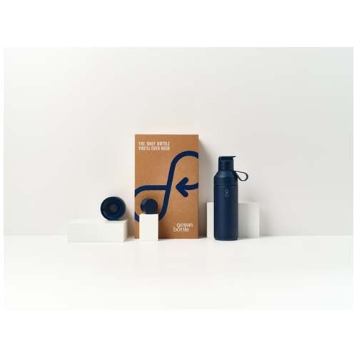PF113185-2Ocean Bottle 500 ml 3 in 1 Set_ Ozeanblau