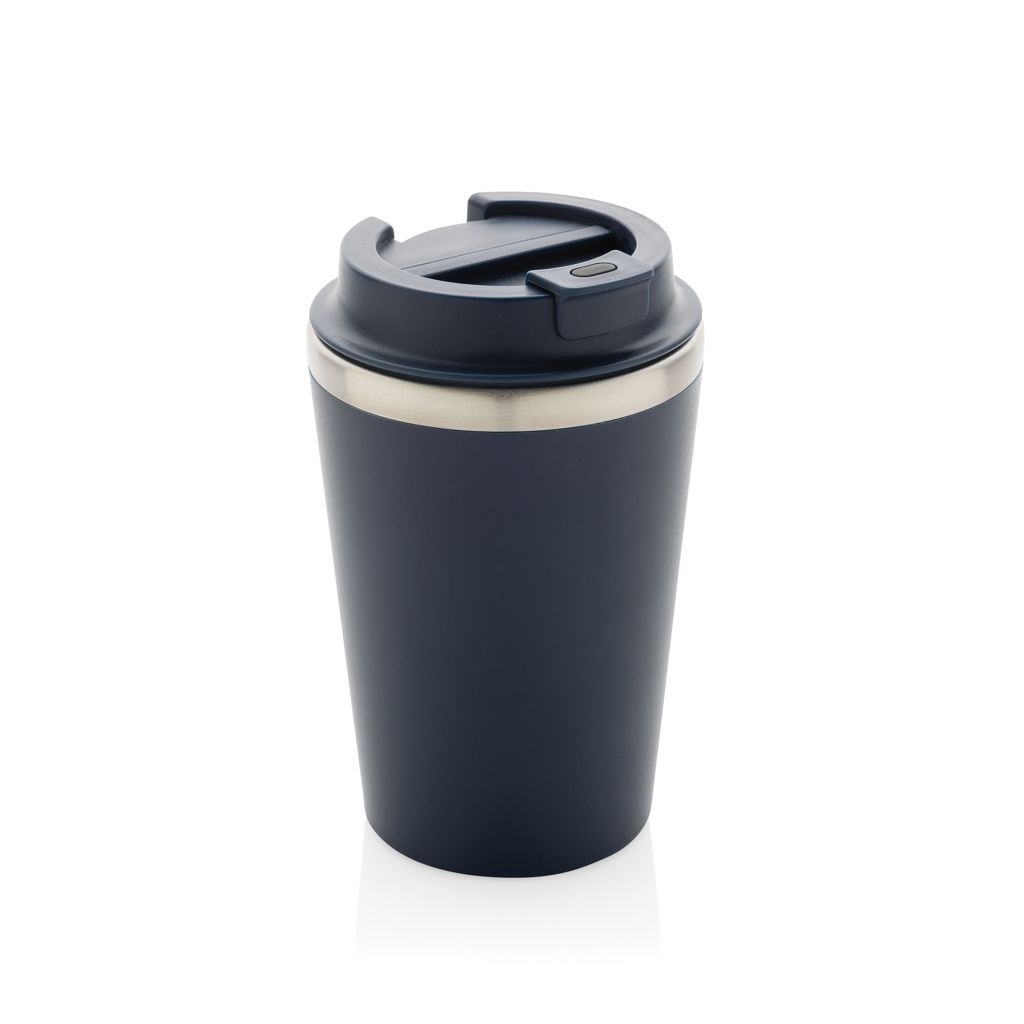XDP437.14-25Java 350ml RCS recycelter doppelwandiger Becher_ navy blau