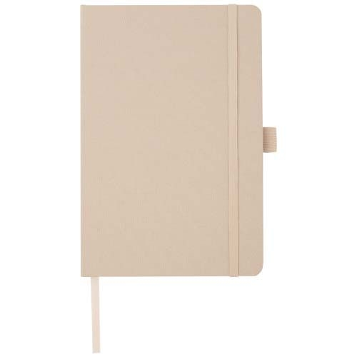 PF107763-8Honua A5 Notizbuch aus recyceltem Papier mit Cover aus recyceltem PET_ oatmeal