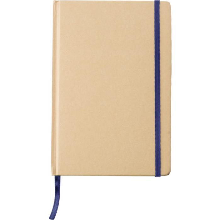 GI818553-05Notizbuch aus recyceltem Papier _A5_ Gianni_ Blau