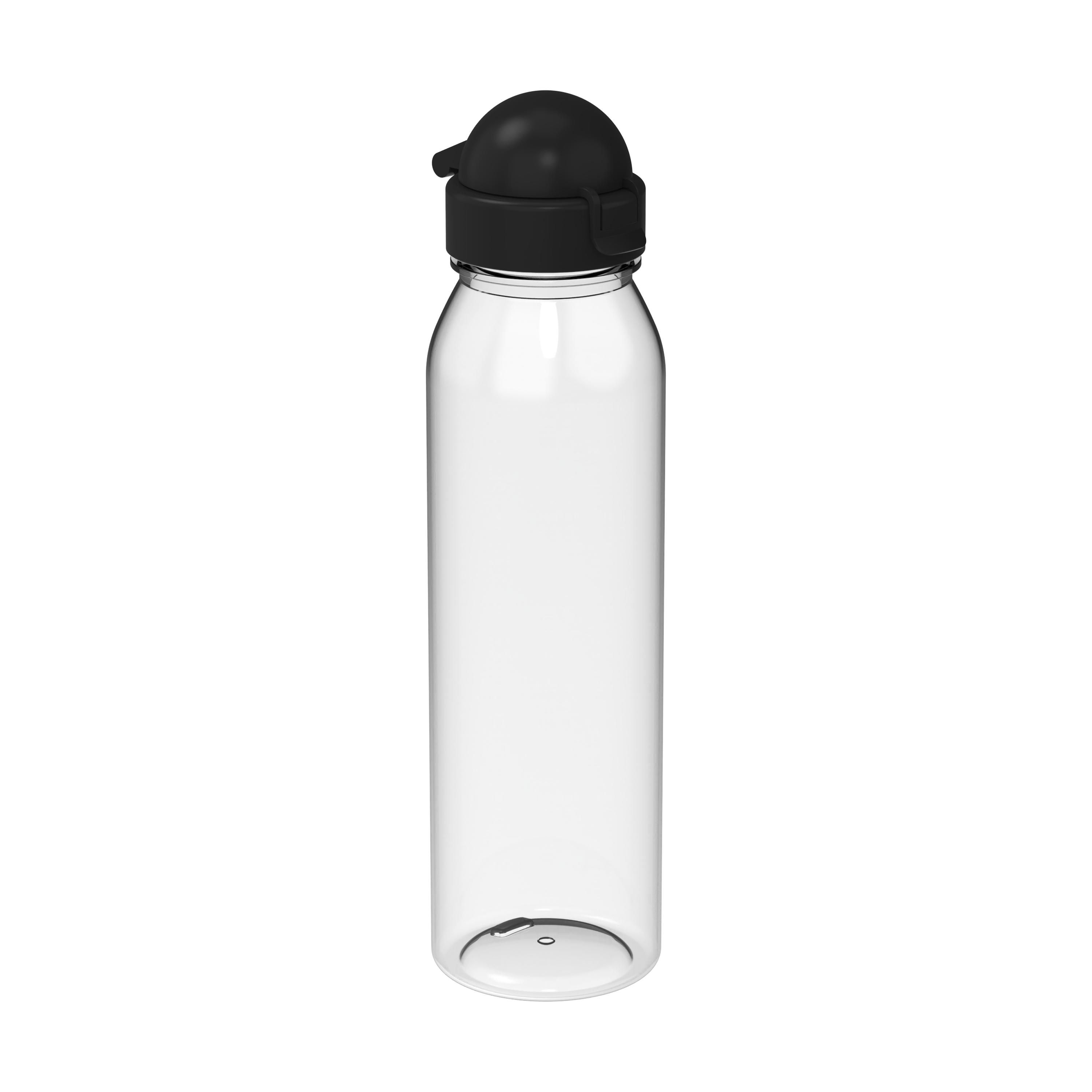 EL02192-2Trinkflasche Active _Junior_ 650 ml_ RENEW_ transparent_ schwarz