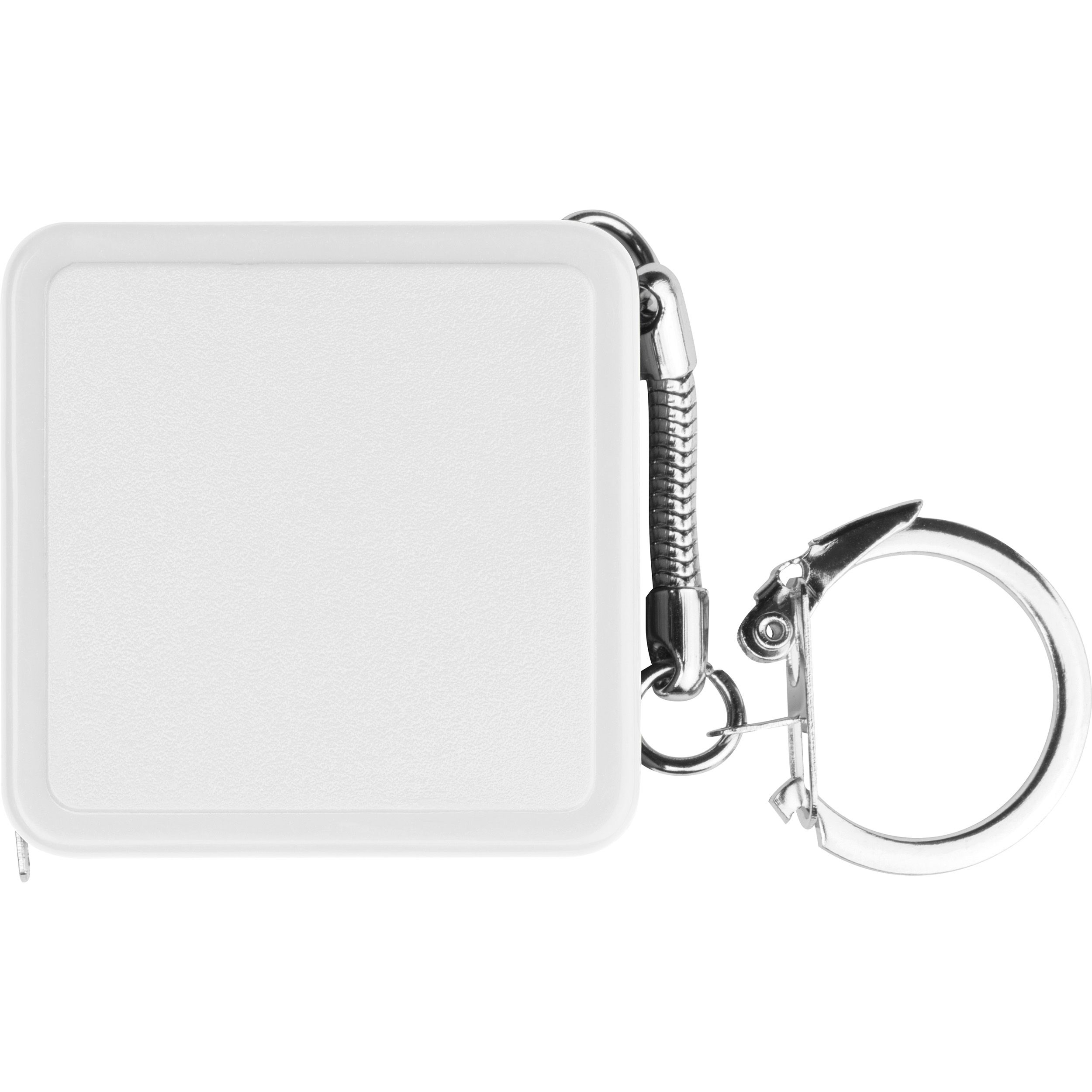 MA88808-06Quadradtisches 1 Meter Stahlbandmass MARIE_ weiss