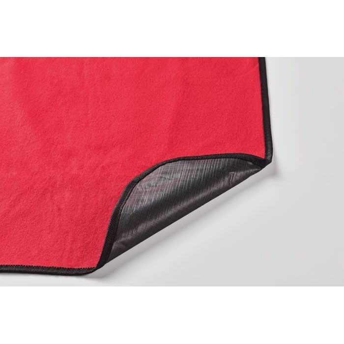MO2978-05Costa Picknickdecke RPET-Fleece_ rot