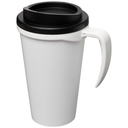PF210004-2Americano® Grande 350 ml Isolierbecher_ weiss_schwarz PF210004-2Americano® Grande 350 ml Isolierbecher_ weiss_schwarz