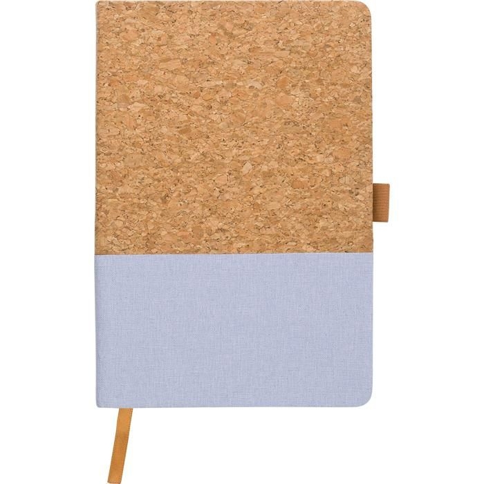 GI967381-15Notizbuch Trevor aus Kork und Baumwolle_ lilac