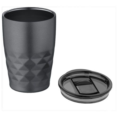 PF100455-7Geo 350 ml Kupfer-Vakuum Isolierbecher_ grau