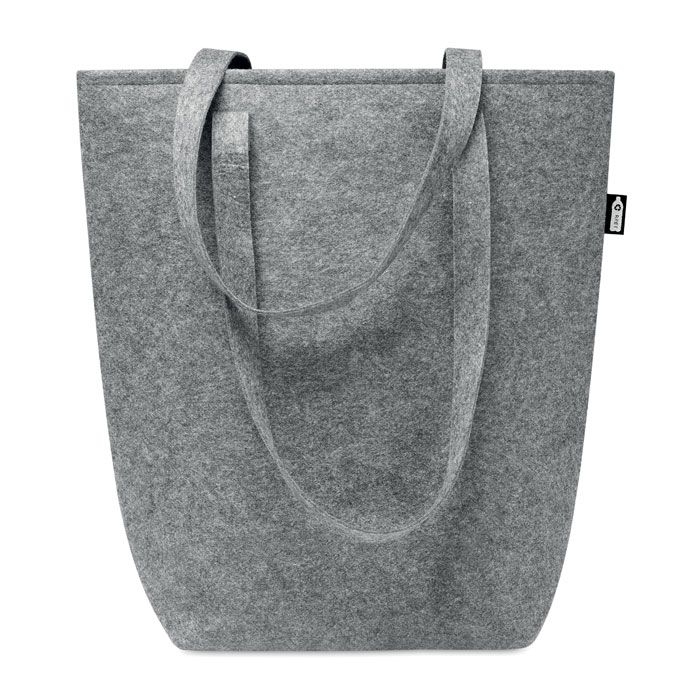 MO6185-07Taslo Shopping Tasche RPET-Filz_ Grau