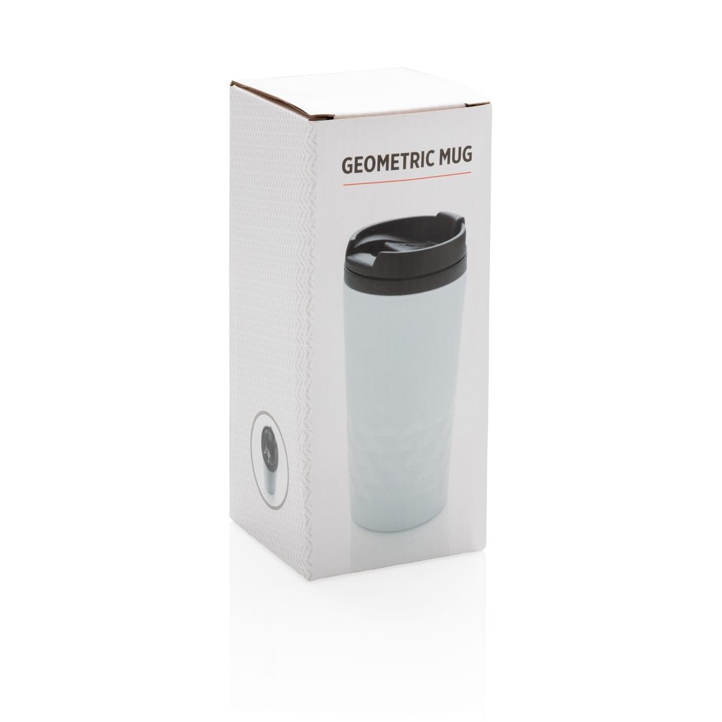 XDP432.36-3Geometrischer Becher_ weiss