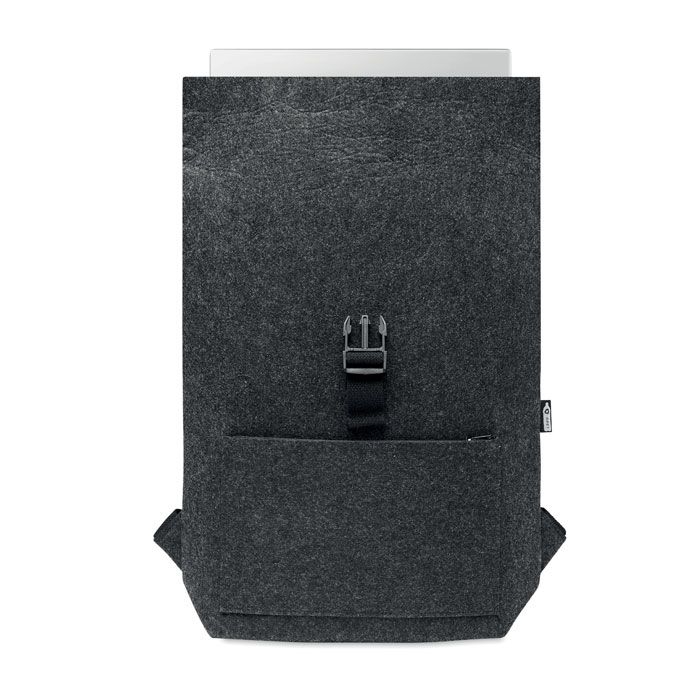 MO6456-15Indico Pack Rucksack RPET-Filz_ Steingrau